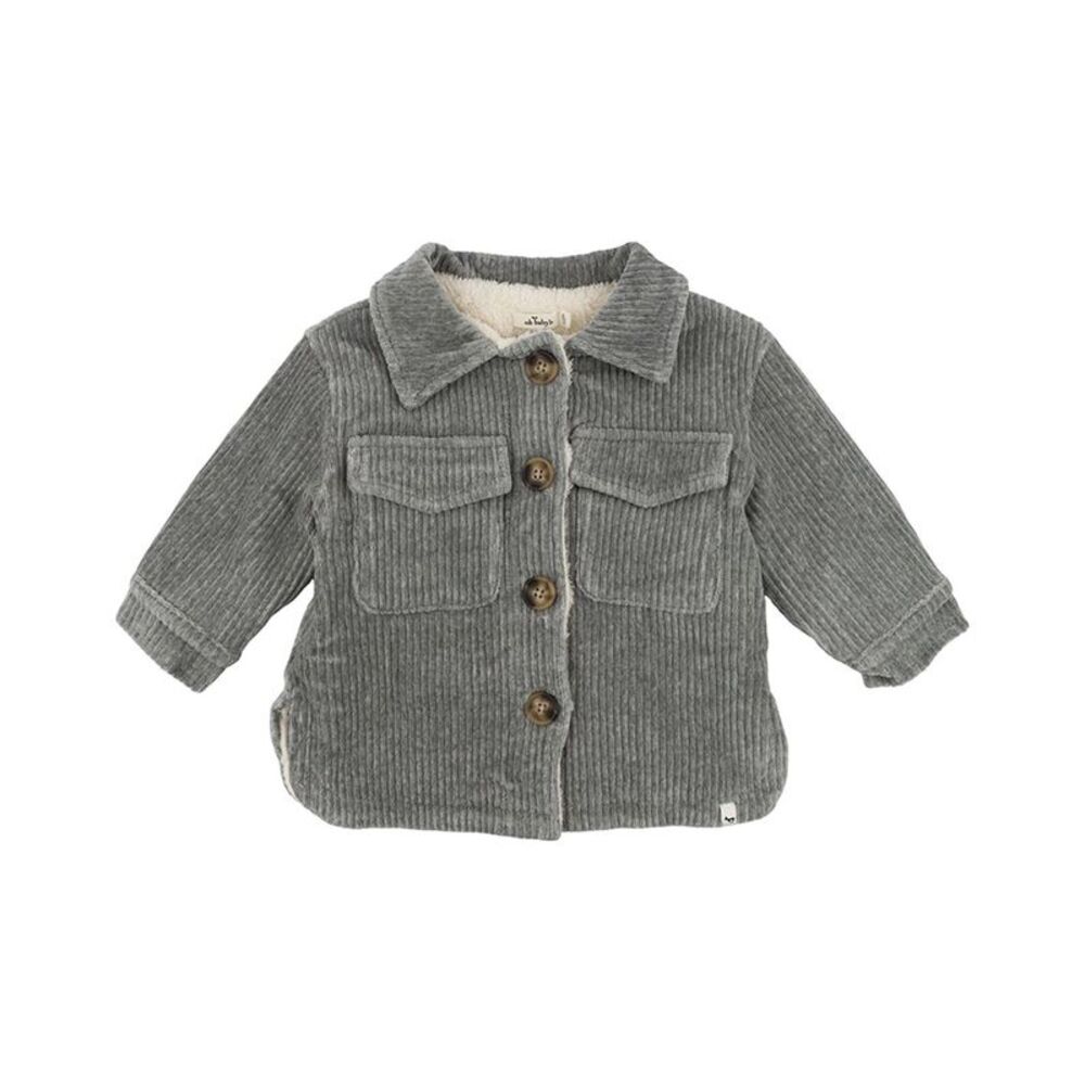 Oh Baby! Girls  Corduroy With Snowdrift Shacket